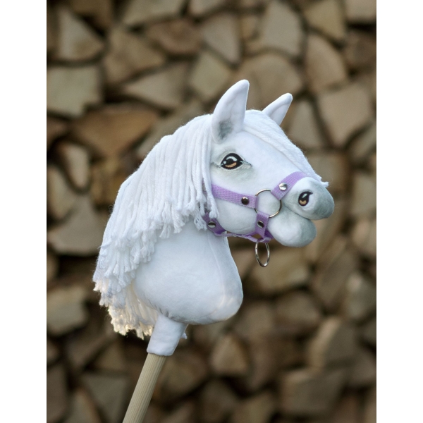 Kæphest Hvid Hobby Horse A4