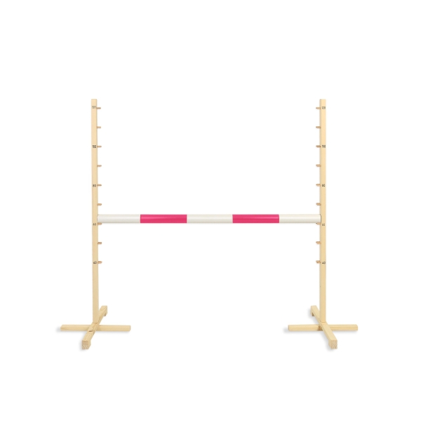 Klassisk Spring Til Kæpheste 120 cm Lyserød Pink