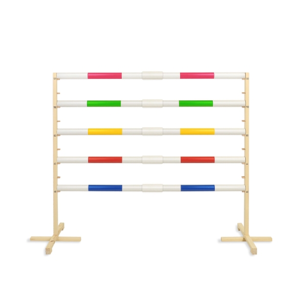 Klassisk Spring Til Kæpheste 160 cm x 120 cm Blå