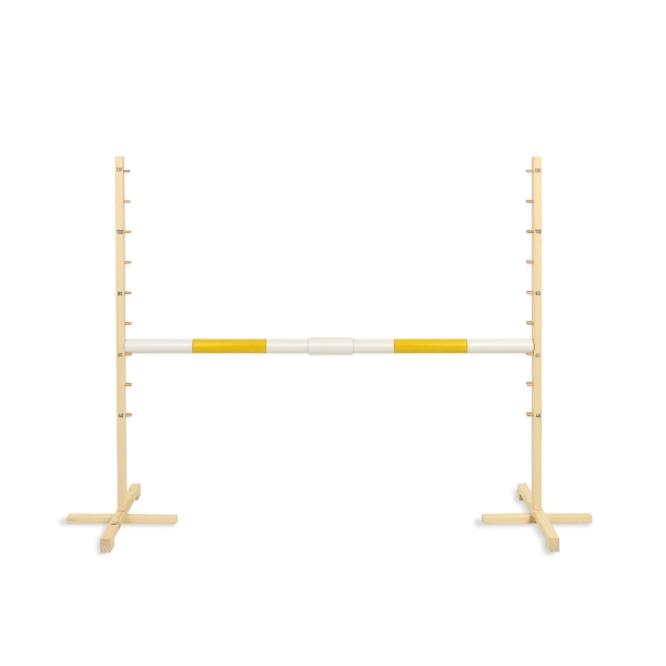 Klassisk Spring Til Kæpheste 160 cm x 120 cm Gul