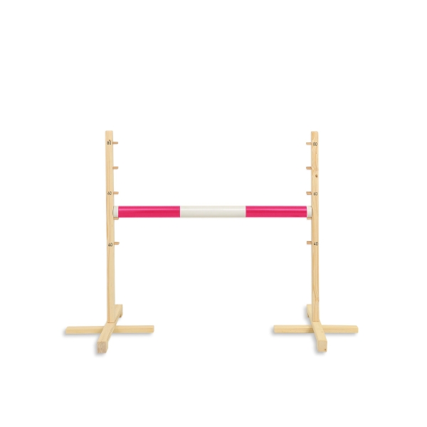 Klassisk Spring Til Kæpheste 80 cm Lyserød Pink