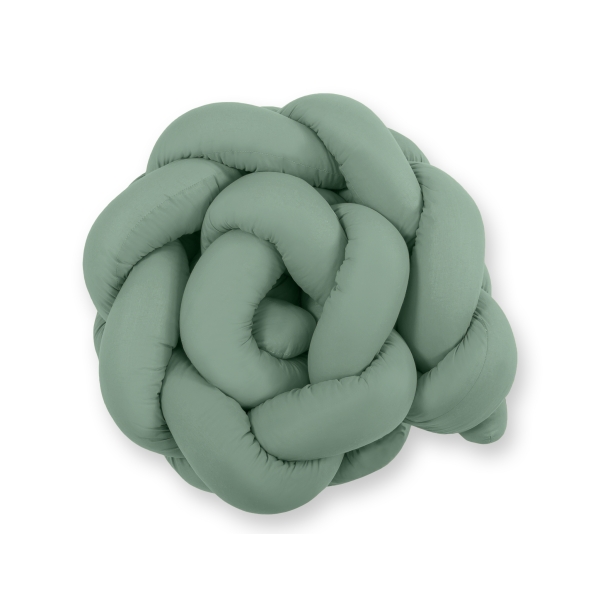 Knot sengerand af bomuld Flettet   Pastel Grøn