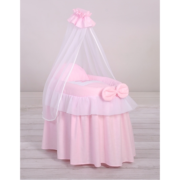 Kurv til dukke  Lyserød Pink