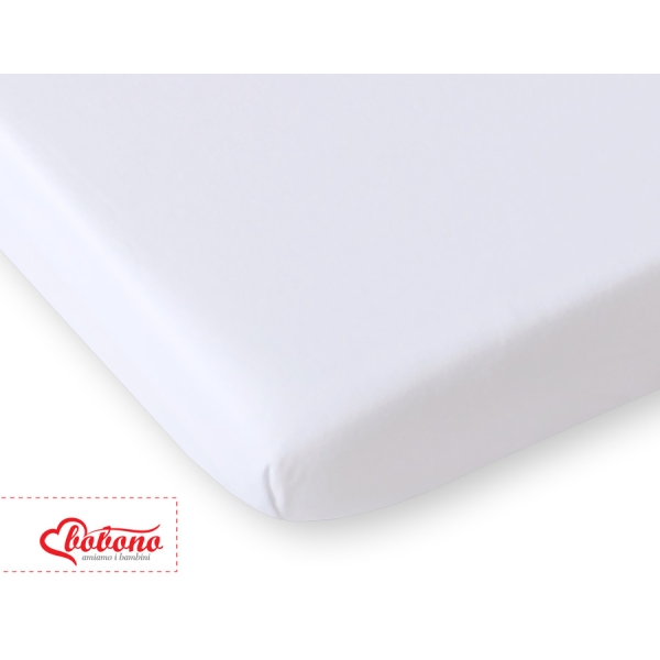 Lagen af jersey 80x200cm  Hvid