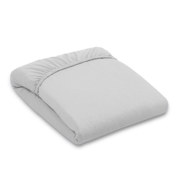 Lagen Jersey til Babyseng 120x60cm  Grå
