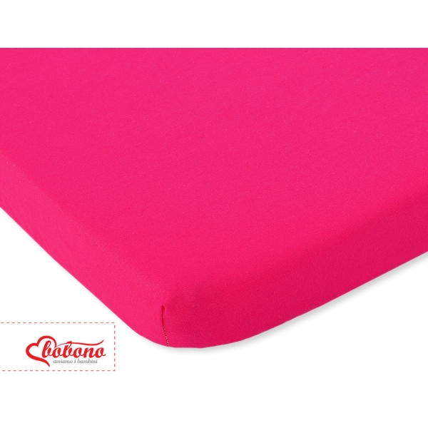 Lagen lavet af bomuld for tremmeseng 120x60cm  Lyserød Pink Bomuld
