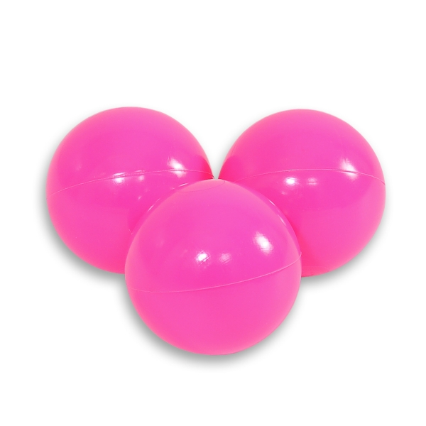 Legebolde af plastik  Lyserød Pink