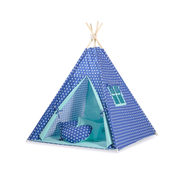 Legesæt med tipi telt