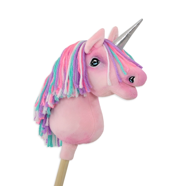kæphest enhjørning pink