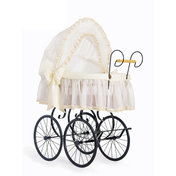 Moseskurv / Retro flettet babykurv  Enfelben Elisa