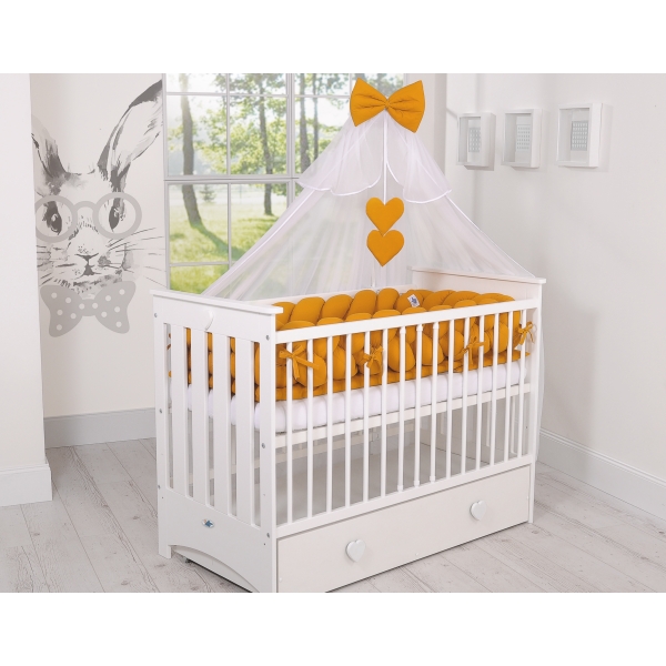 Myggenet til babyseng lavet af tyl  Honning Sifonki