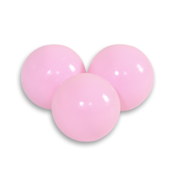 Plastikbolde til boldbassin 50stk  Lys Pink