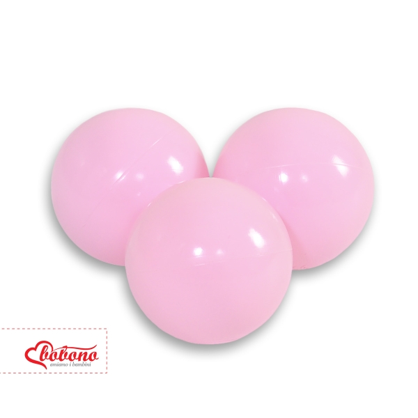 Plastikbolde til boldbassin 50stk  Lys Pink
