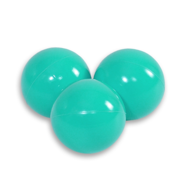 Plastikbolde til boldbassin 50stk  Turkis