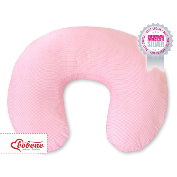 Pude til fodring af baby  Lyserød Pink Striber