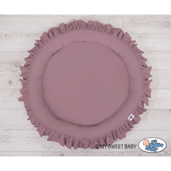 Rede med flæser  Pastel Violet
