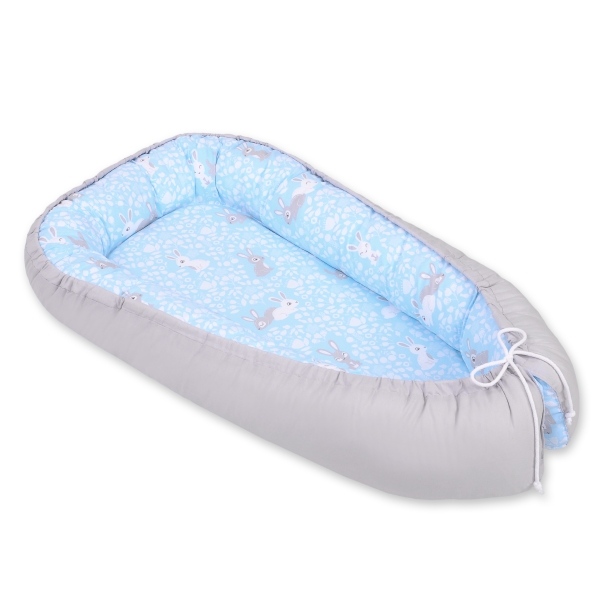 Rede til baby  Blå Grå Kaniner