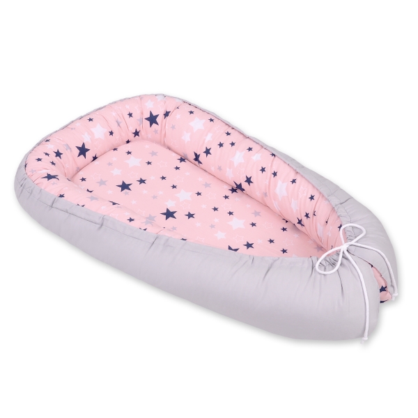 Rede til baby  Blå Lyserød Grå Pink Stjerner