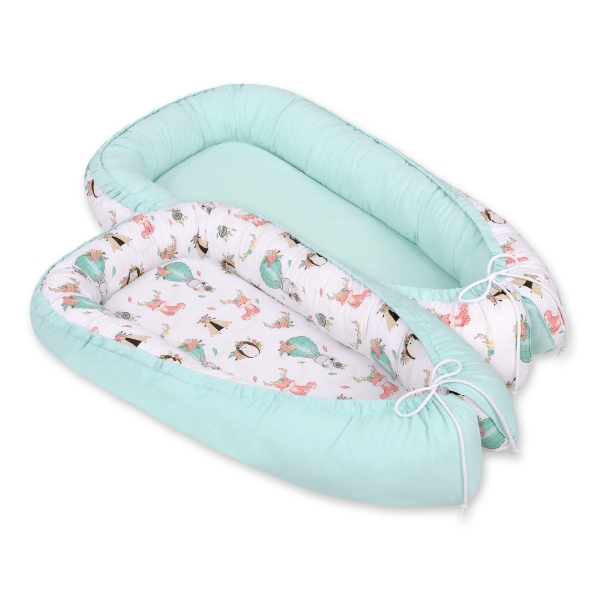 Rede til baby  Mint Beige Ræve