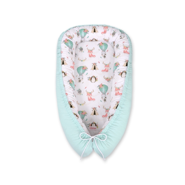Rede til baby  Mint Beige Ræve
