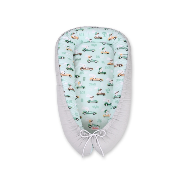 Rede til baby  Mint Grå Kaniner