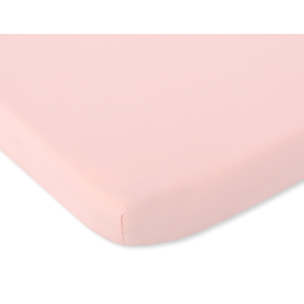 Sengelagen til babyseng 120x60cm  Bomuld Pulverrosa