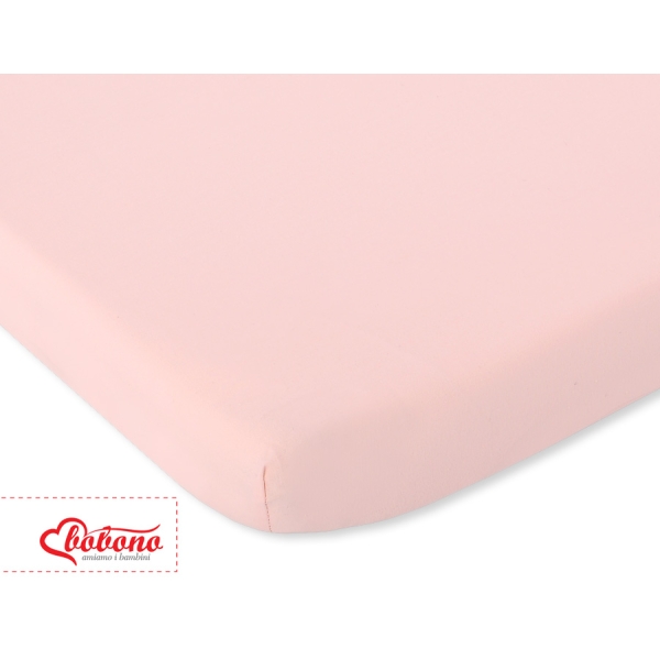 Sengelagen til babyseng 120x60cm  Bomuld Pulverrosa