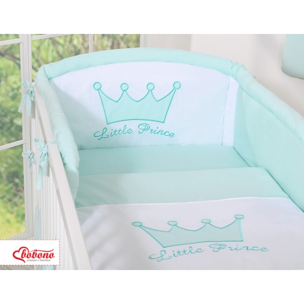 Sengerand til babyseng Little Prince / Princess  Mint