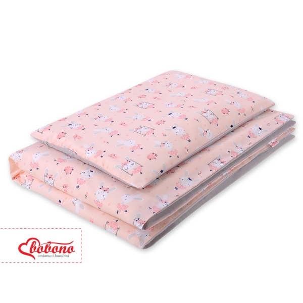 Sengesæt i bomuld 100x135 Mini  Lyserød Pink Ballerinaer