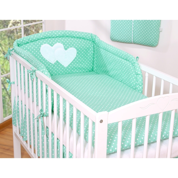Sengesæt til babyseng  Mint