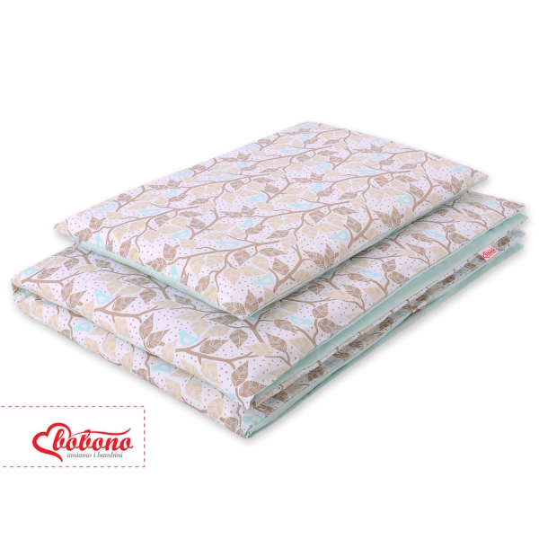 Sengetøj til børnesengen 100x135 Mini  Beige Blade