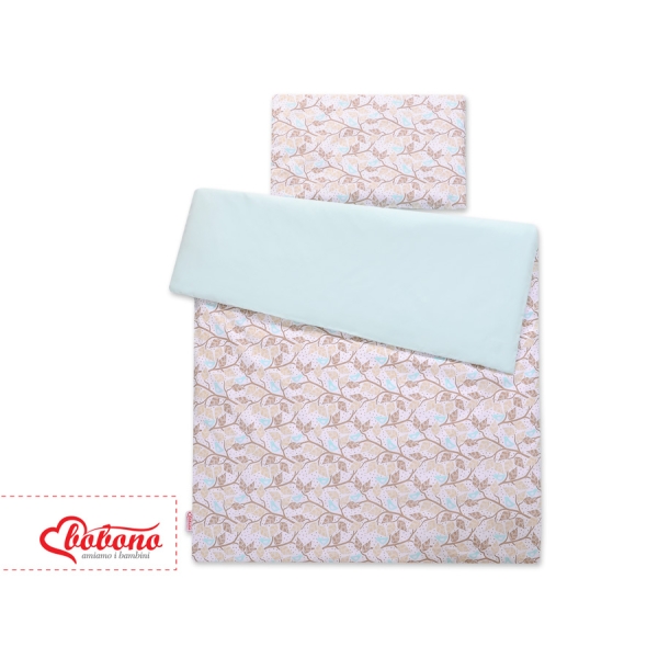 Sengetøj til børnesengen 100x135 Mini  Beige Blade