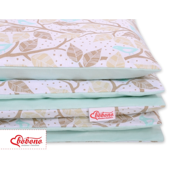 Sengetøj til børnesengen 100x135 Mini  Beige Blade