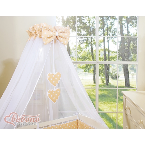 Sideseng med madras og sengetøjssæt Little Prince/Princess  Beige