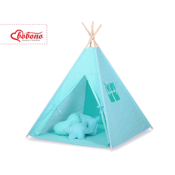 Teltsæt Tipi Telt Børn  Mint