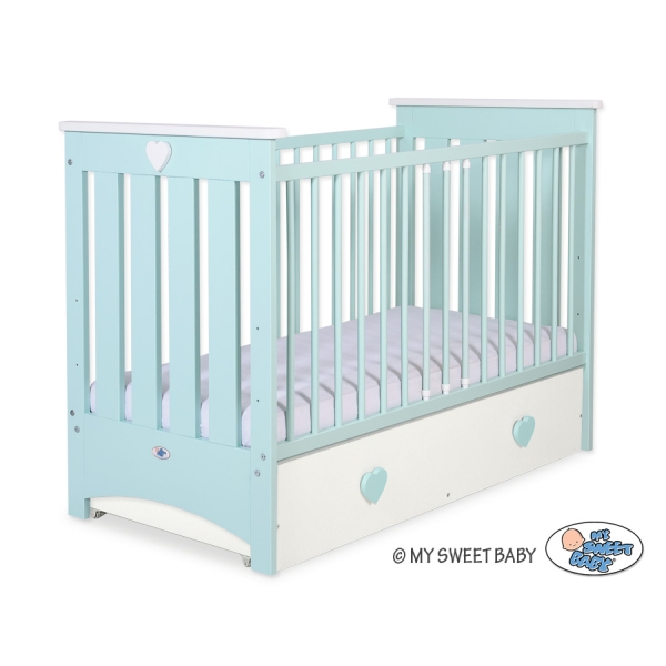 Tremmeseng med Sfuffe 120x60cm til baby LOREN ZO  MAXI