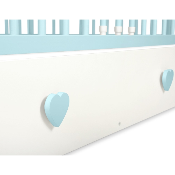 Tremmeseng med Sfuffe 120x60cm til baby LOREN ZO  MAXI
