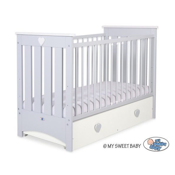 Tremmeseng med Sfuffe 120x60cm til baby LOREN ZO  MAXI