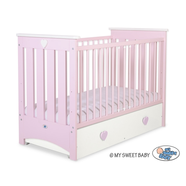 Tremmeseng med Sfuffe 120x60cm til baby LOREN ZO  MAXI