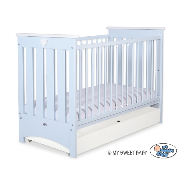 Tremmeseng med Sfuffe 120x60cm til baby LOREN ZO  STANDARD