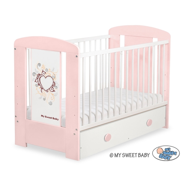 Tremmeseng med skuffe til baby Chic  MAXI