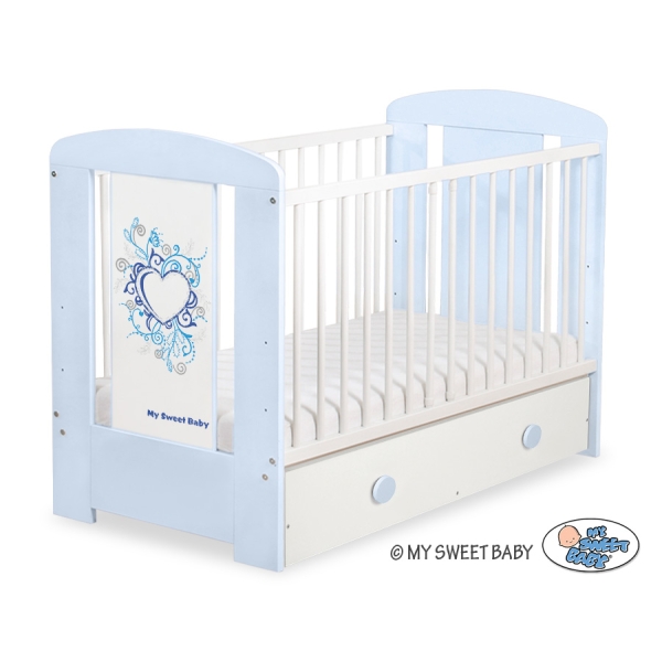 Tremmeseng med skuffe til baby Chic  MAXI