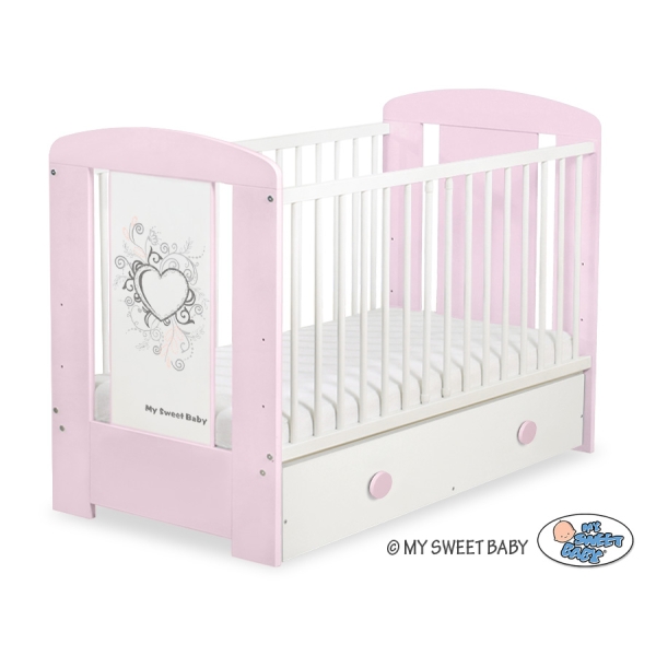 Tremmeseng med skuffe til baby Chic  MAXI