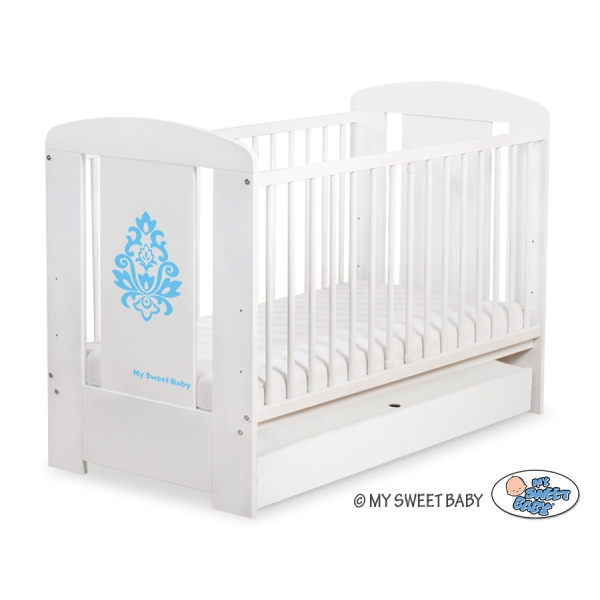 Tremmeseng med skuffe til baby Glamour  STANDARD Glamour