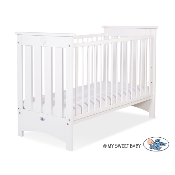 Tremmeseng til baby  Hvid