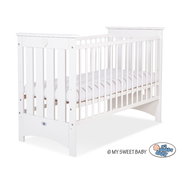Tremmeseng til baby  Hvid
