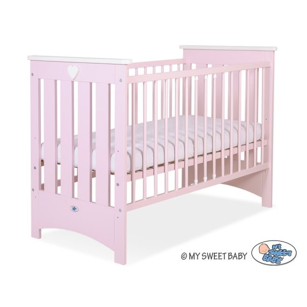 Tremmeseng til baby  Lyserød Pink