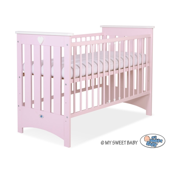 Tremmeseng til baby  Lyserød Pink