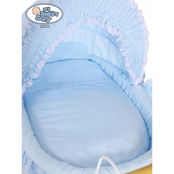 Vintage babykurv  Blå Victoria