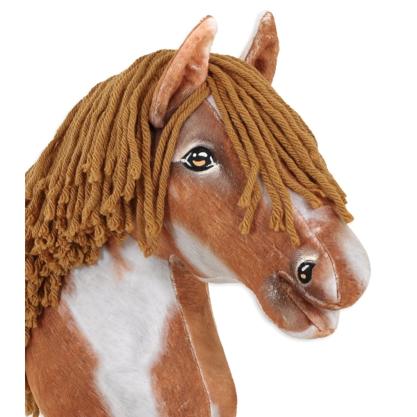 Kæphest Hobby Horse Tobiano Brun Manke